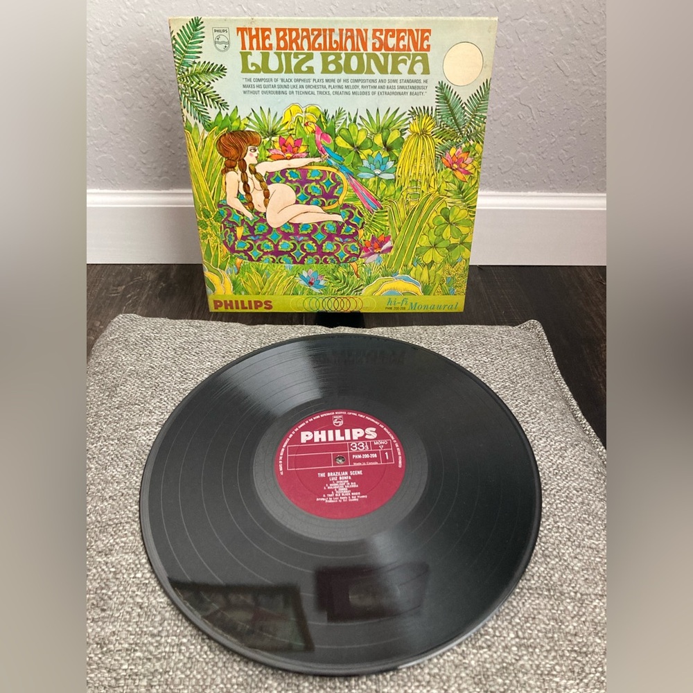 Luiz Bonfa The Brazilian Scene Vinyl LP Philips Mono Bossa Nova Jazz